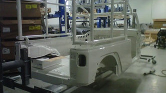 Custom White Jeep Build