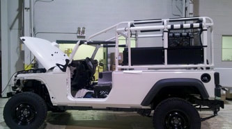 UN Custom J8 Troop Carrier Jeep