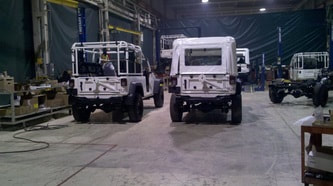 J8 Troop Carrier Jeeps