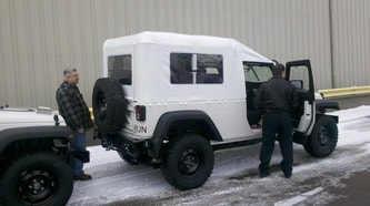 UN J8 Troop Carrier Jeep